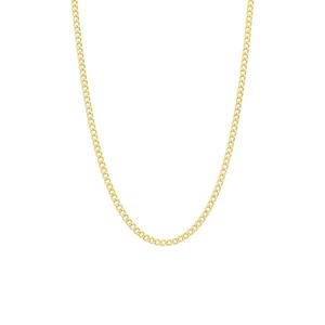 Lucardi Ketting 9 Karaat - goudkleurig