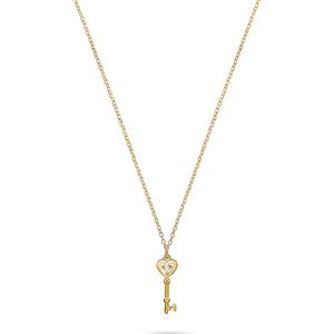 GUIA Collier GUIA Damen-Kette 585er Gelbgold 1 Diamant