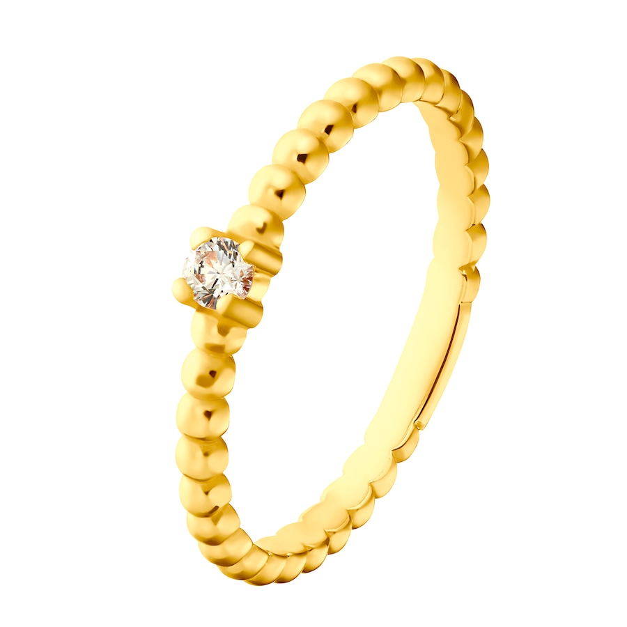Heideman Fingerring Elio goldfarben (Ring, 1-tlg., inkl. Geschenkverpackung), Damenring für Frauen
