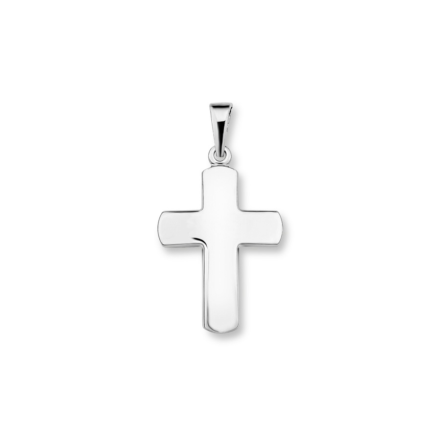 Amor Motief tag voor dames en heren, unisex, 925 Sterling zilveren | kruis
