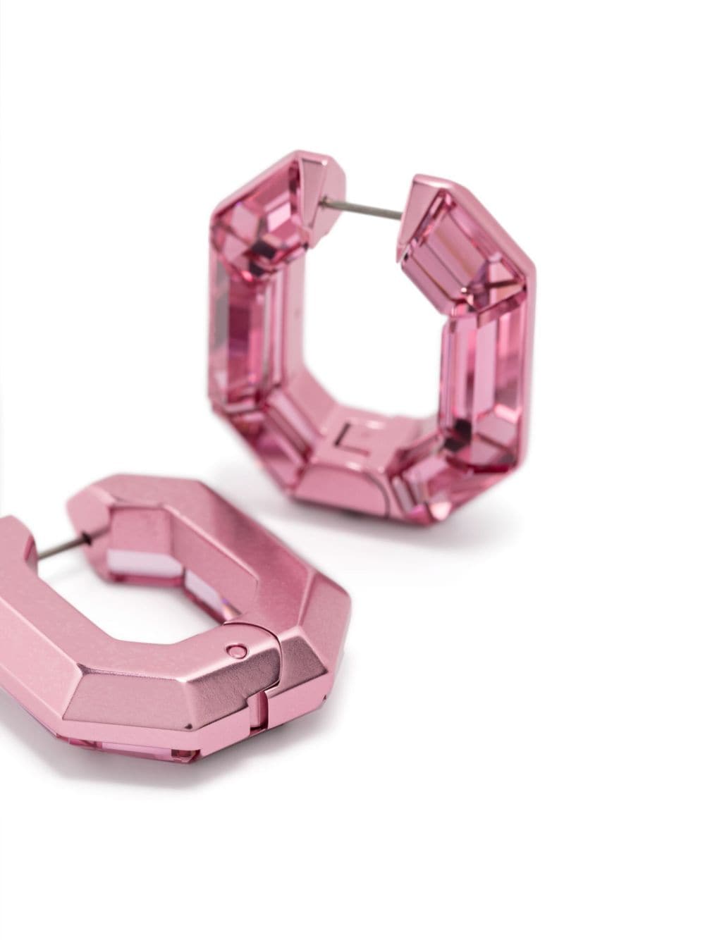Swarovski Lucent hoop earrings - Roze