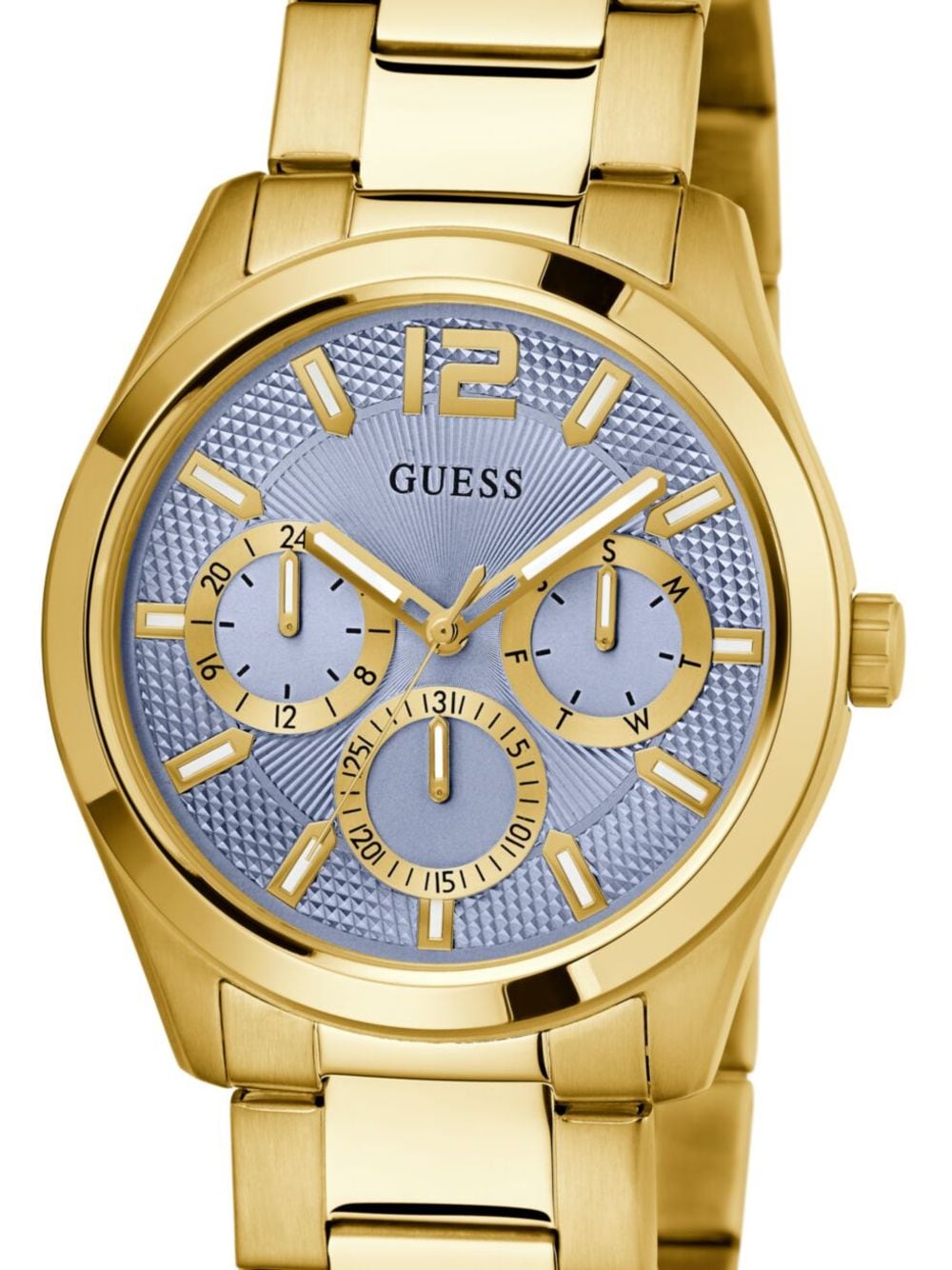 GUESS USA stainless steel chronograph 42mm - Zilver