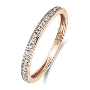 Lucardi Ring 14 Karaat Goud