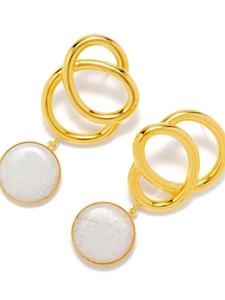 DESTREE Sonia Icon Stone earrings - Goud