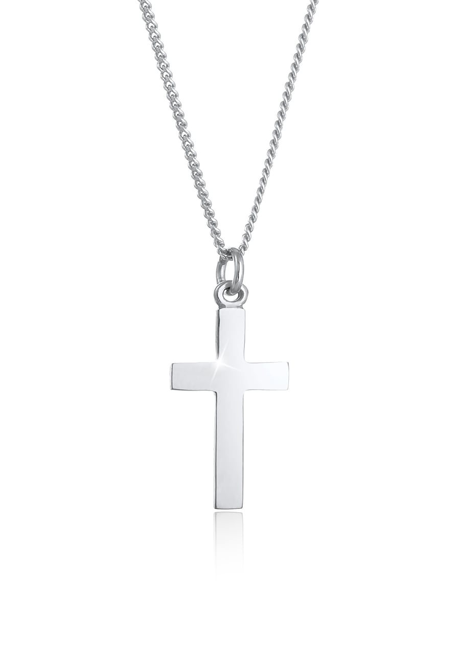 Elli kinderen kruis hanger religie symbool communie in 925 sterling zilver