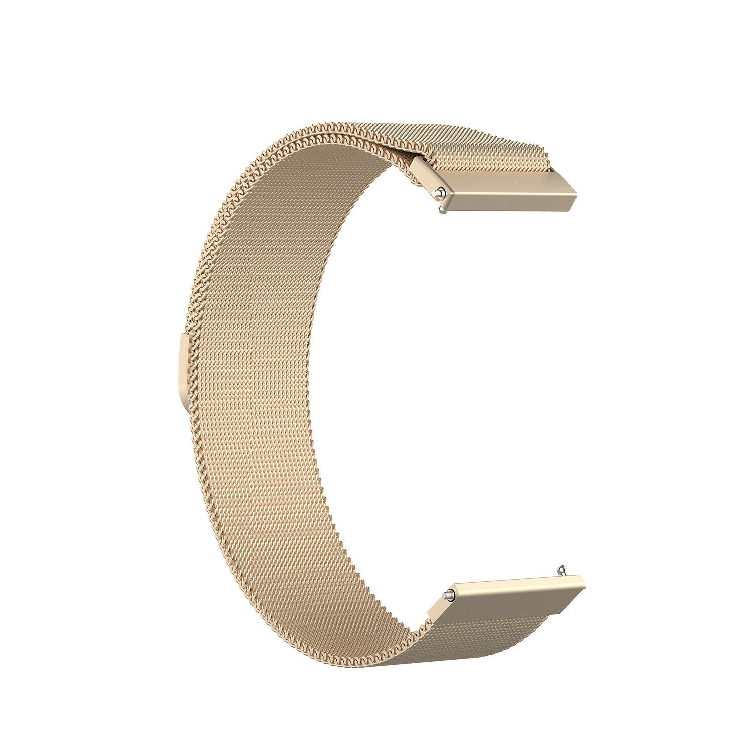 Strap-it Milanese horlogeband 14mm universeel (champagne goud)