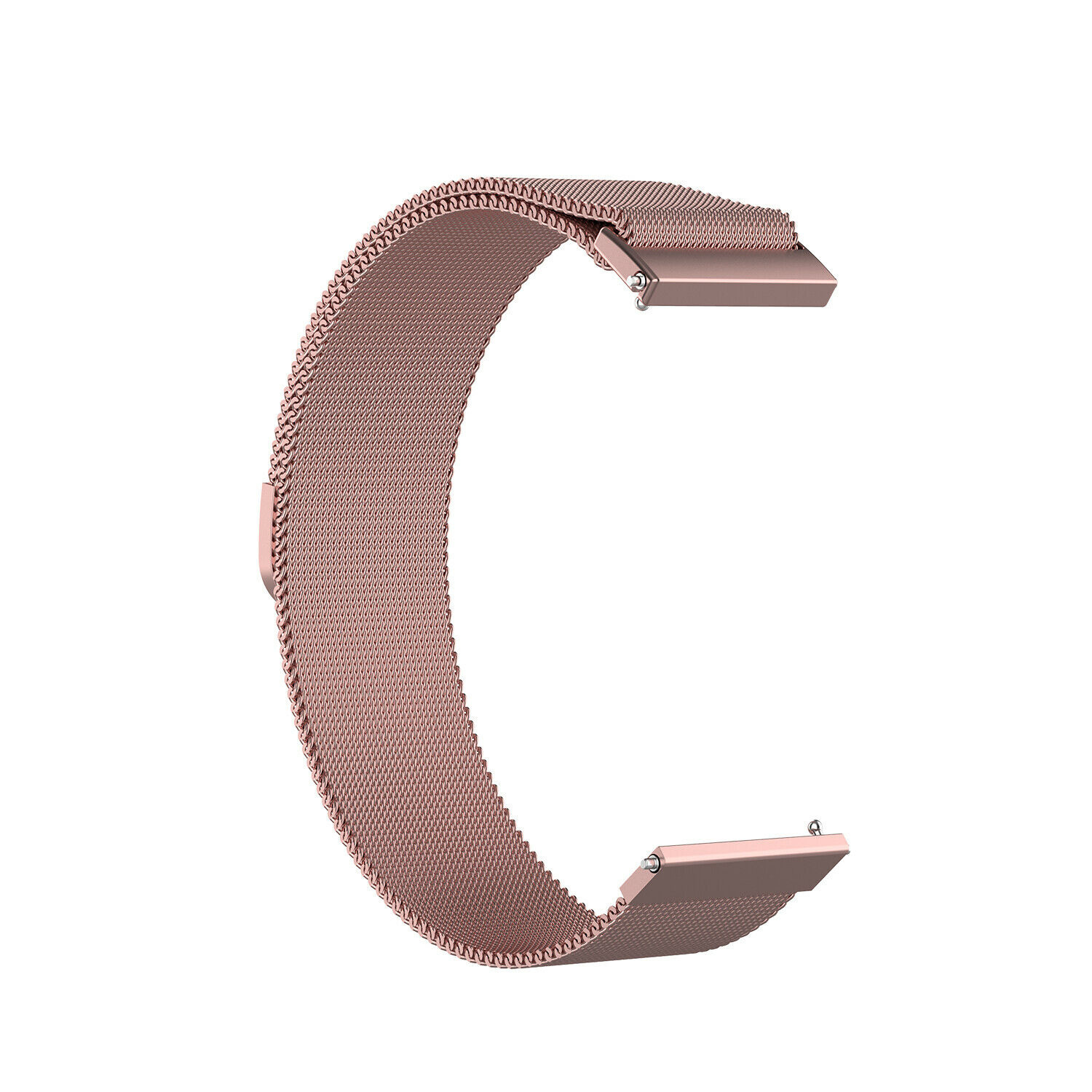 Strap-it Milanese horlogeband 14mm universeel (roze)