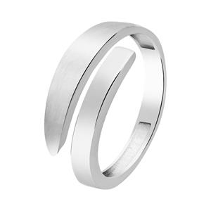 Lucardi Ring Zilver - zilverkleurig