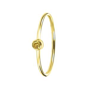 Lucardi Ring 14 Karaat Goud