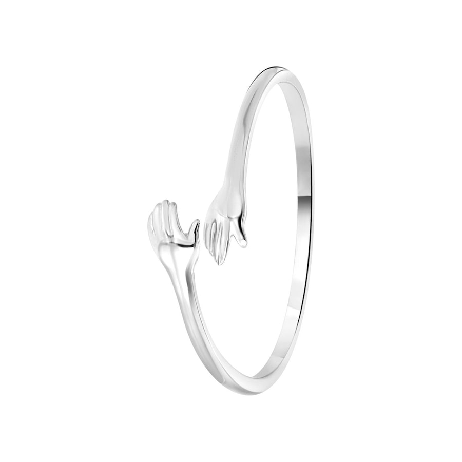 Lucardi Ring Zilver - zilverkleurig - onesize