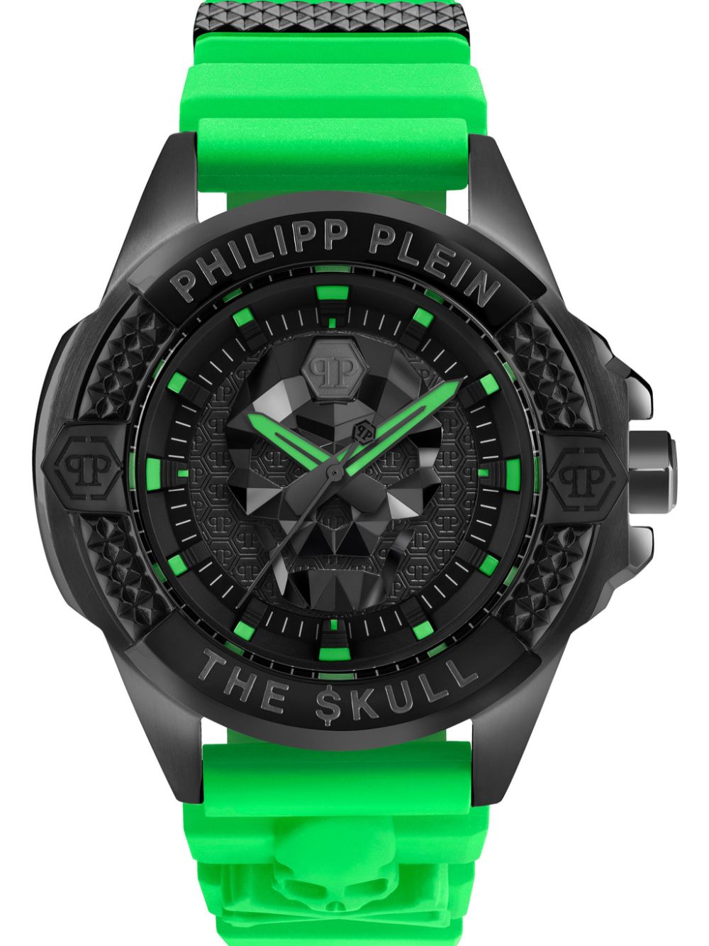 Philipp Plein The $kull 44mm horloge - Zwart