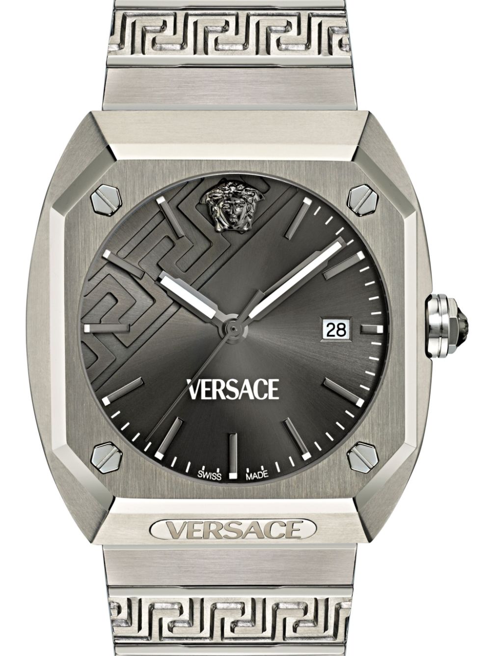 Versace Antares 44mm horloge - Grijs