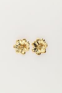 My jewellery Island studs met bloem