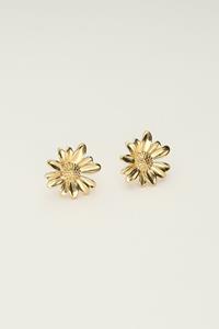 My jewellery Oorbellen studs met grote bloem