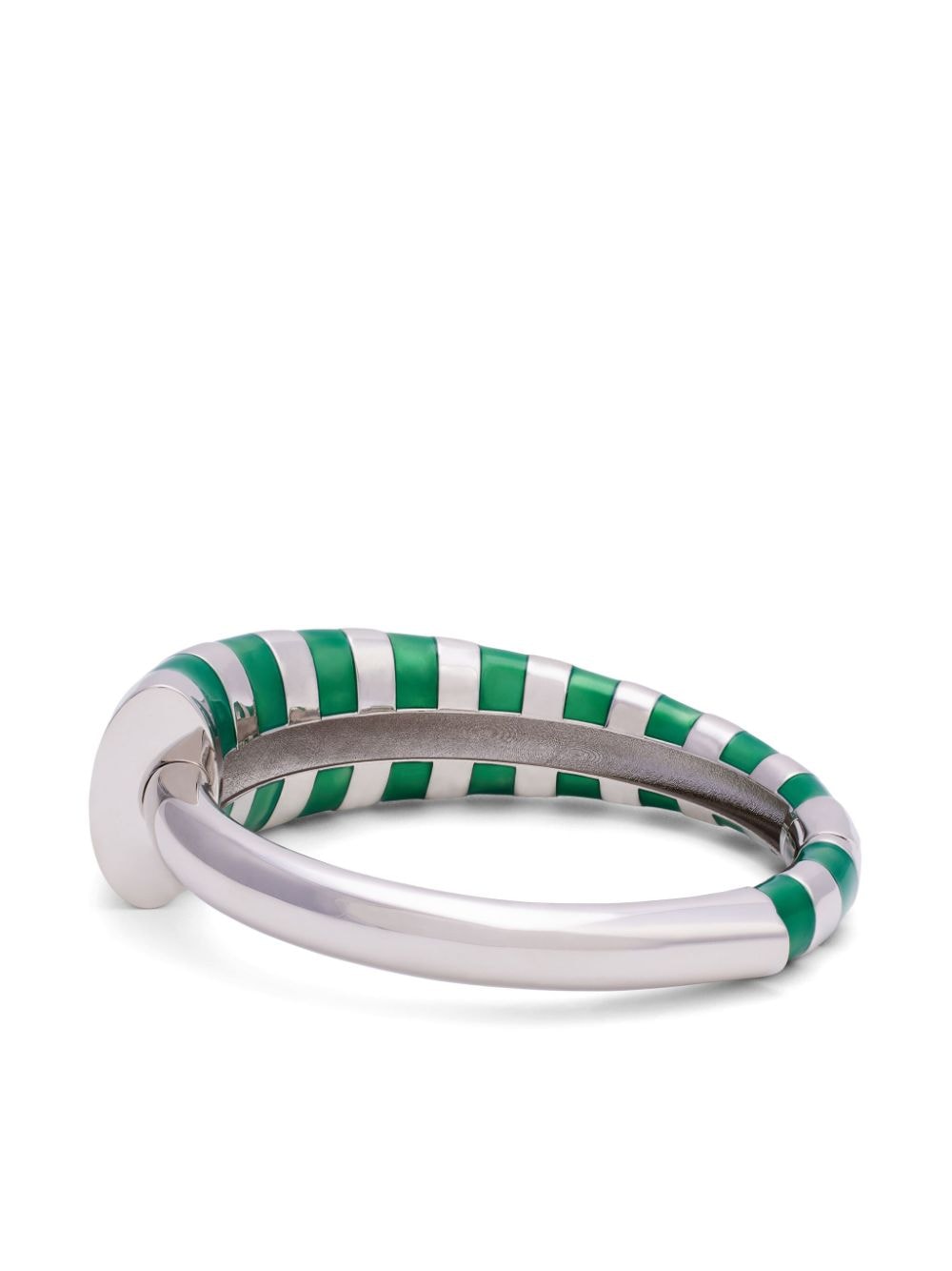 Ferragamo Shell two-tone design bracelet - Zilver