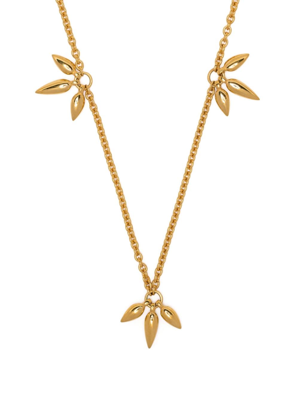 Dinny Hall Sunbeam Cluster charm necklace - Goud