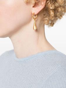 Chloé Blooma drop-design earrings - Goud