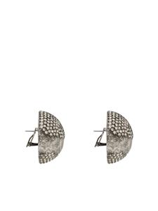 Saint Laurent Oversized oorbellen - Zilver