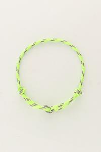 My jewellery Groene armband mini met ringetjes