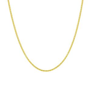 Lucardi Ketting 9 Karaat 46cm -goudkleurig