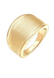 Elli Dames Basis Mat Statement Trend in 925 Sterling Zilver Goud