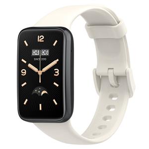 Strap-it Xiaomi Smart Band 7 Pro siliconen bandje (wit)