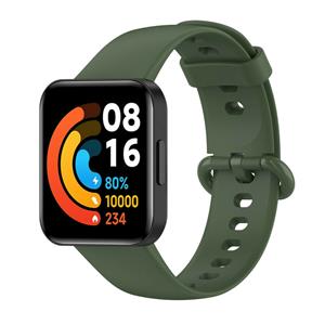 Strap-it Redmi Watch 2 (Lite) siliconen bandje (groen)