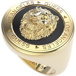 Guess Herenring Edelstaal goud