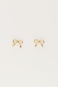 My jewellery Minimalistische strikjes studs