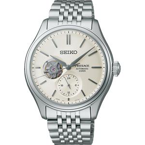 Seiko presage classic series'shiro-iro'open heart