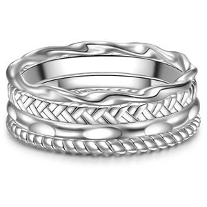 Glanzstücke München Zilveren ring Sterling zilver in Zilver