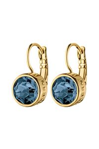 Dyrberg Kern Dyrberg/Kern Louise Earring , Color: Gold/Blue, Onesize, Women