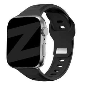 Bandz Apple Watch siliconen band 'Outdoor' (zwart)