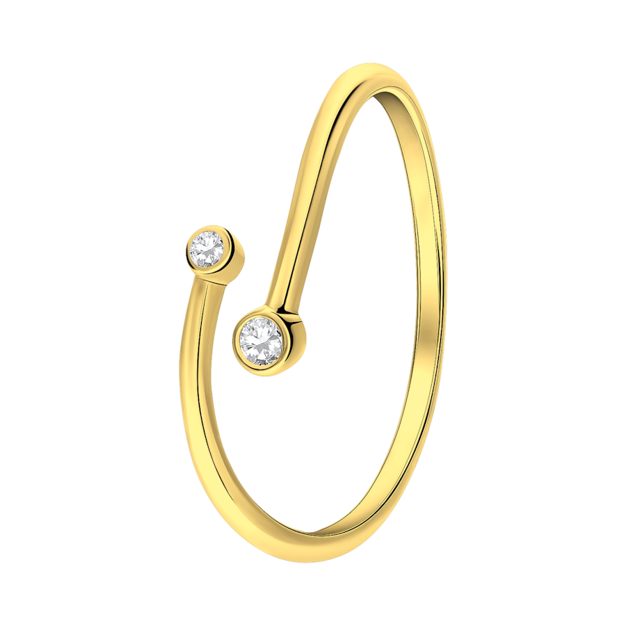 Lucardi Ring Zilver