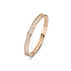 Isabel Bernard Isabel Bernard La Concorde Dames Ring Goud - Roségoud - 16.00 mm / maat 50