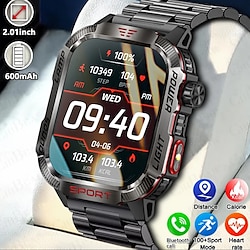 Light in the box 2024 nieuwe buitensporten hoogtedruk kompas bluetooth oproep smart watch met led-verlichting geldcontrolefunctie smartwatch