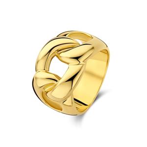 Parte Di Me Bibbiena Poppi Dames Ring 14 Carat Gold/925 Sterling Silver - Goud - 17.75 mm / maat 56