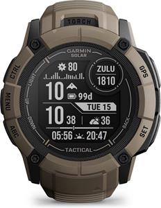 Garmin Instinct 2X Solar - Tactical Edition - Smartwatch - Oneindige batterijduur met Solar - Ingebo