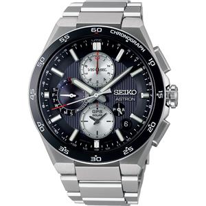 Seiko astron'night black'gps solar chronograph