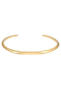 Elli PREMIUM Dames Bangle Basic Elegant Klassiek Eenvoudig Verstelbaar in 925 Sterling Zilver