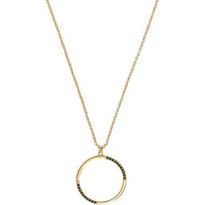 S.Oliver Ketting met hanger voor dames, 925 Sterling Zilver, Zirkonia (synth.) |Ring