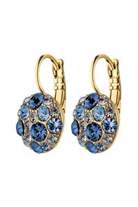 Dyrberg Kern Dyrberg/Kern Blost Earring, Color: Gold/Blue, Onesize, Women