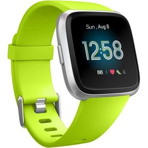 Strap-it Fitbit Versa 2 silicone band (lichtgroen)