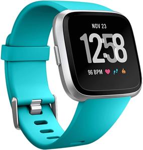 Strap-it Fitbit Versa 2 silicone band (turquoise)