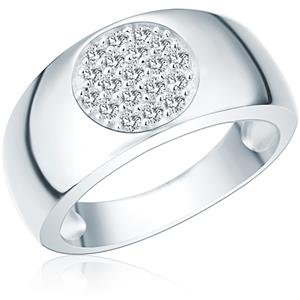 Rafaela Donata Zilveren ring Sterling zilver Zirkonia in Zilver