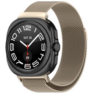 Strap-it Samsung Galaxy Watch Ultra Milanese band (sterrenlicht)