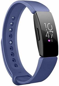 Strap-it Fitbit Inspire 2 silicone band (blauw)