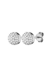 Dyrberg/Kern Broie Earpost, Color: Silver/Crystal, Onesize, Women