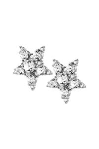 Dyrberg Kern Dyrberg/Kern Gemini Earring, Color: Silver/Crystal, Onesize, Women