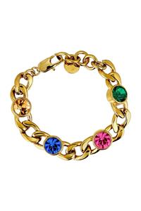 Dyrberg Kern Dyrberg/Kern Ariane Bracelet, Color: Gold, Rainbow, Onesize, Women